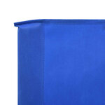 vidaXL Paravent 6 panneaux Tissu 800 x 80 cm Bleu azuré