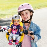 Zapf Creation 835661 - Baby born Siège de vélo pour poupées