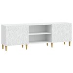 vidaXL Meuble TV 150 x 31 x 50 cm Blanc Bois d'ingénierie