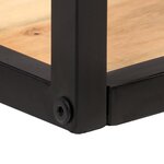 vidaXL Étagères murales 2 Pièces 40 cm Bois d'acacia massif