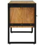 vidaXL Meuble TV Marron 100 x 35 x 50 cm Bois d'acacia massif