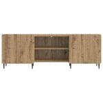 vidaXL Meuble TV 150 x 31 x 52 cm Chêne artisanal Bois d'ingénierie