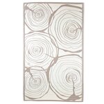 Esschert Design Tapis d'extérieur 240x150 cm Anneaux ascendants