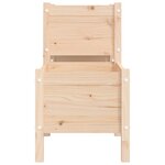 Vidaxl jardinière 178 5x44x75 cm bois massif de pin