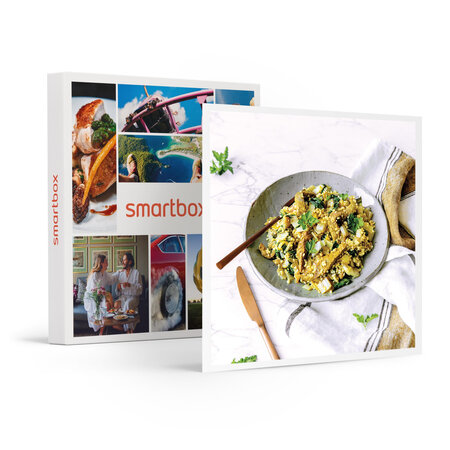 SMARTBOX - Coffret Cadeau Panier à cuisiner Recettes et Cabas pour 2 personnes avec 4 délicieuses recettes -  Gastronomie