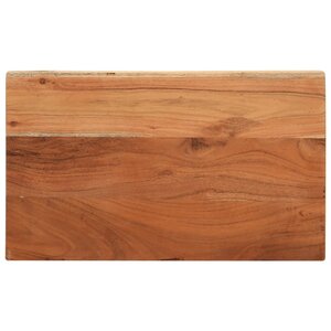 vidaXL Dessus de table 50x30x3 8 cm rectangulaire bois massif d'acacia