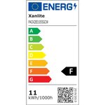 Pack de 2 ampoules led classiques (a60)  culot e27  11w cons. (75w eq.)  1055 lumens  lumière blanc neutre