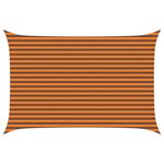 vidaXL Voile d'ombre Orange et marron 4 5 × 3 m 100   polyester Oxford