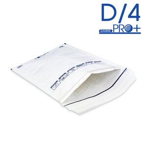 Lot de 50 Enveloppes à bulles PRO+ BLANCHES D/4 format 170x265 mm