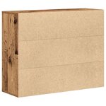 vidaXL Buffet vieux bois 88x30x70 cm bois d'ingénierie