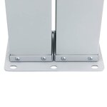 vidaXL Auvent latéral rétractable Anthracite 120 x 1000 cm