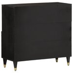 vidaXL Armoire latérale 80x33x75 cm bois massif de manguier