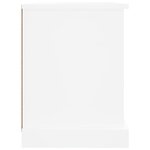 vidaXL Meuble TV blanc 73x35 5x47 5 cm bois d'ingénierie