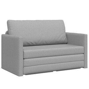 vidaXL Canapé-Lit Gris nuage 124 x 71 x 78 cm tissu