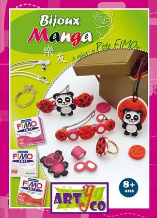 Kit Fimo Bijoux manga - Graine créative