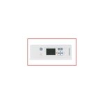 Radiateur électrique digital horizontal blanc NIRVANA Atlantic  507415