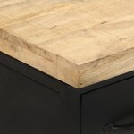 vidaXL Buffet 47x35x76 cm Bois de manguier brut