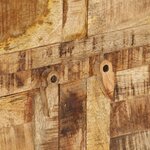 vidaXL Buffet 110x30x65 cm Bois massif de manguier