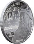 Monnaie DA VINCI Behind the Masterpiece 1 Oz Argent 2$ Niue 2026 (PRÉCOMMANDE)