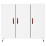 vidaXL Buffet blanc 90x34x80 cm bois d'ingénierie