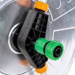 vidaXL Chariot d'enrouleur de tuyau de 110 m 1/2" ou 80 m 3/4" acier
