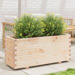 vidaXL Jardinière 110x40x49 5 cm bois de pin massif