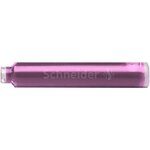 Etui de 6 cartouches d'encre pour stylo plume pastel lilas x 10 schneider