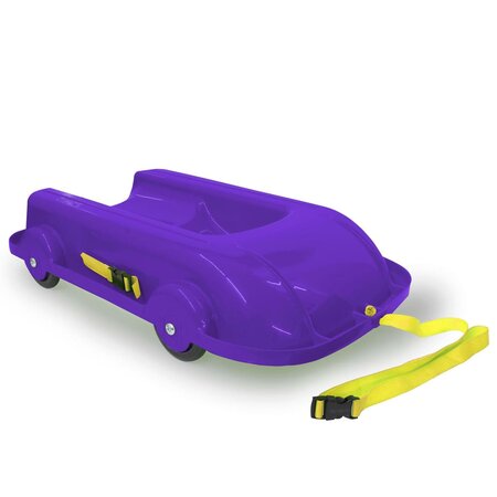 JAMARA Bobsleigh d'hiver et d'été 2 en 1 Violet