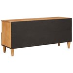 vidaXL Meuble TV Marron clair 100 x 33 x 46 cm bois de manguier massif