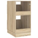 vidaXL Armoire à Laver Sonoma 50 x 68 x 102 cm Bois d'ingénierie