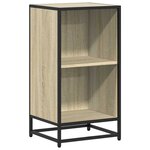 vidaXL Bibliothèque chêne sonoma 40x35x76 cm bois d'ingénierie