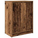 vidaXL Buffet vieux bois 57x34x76 cm bois d'ingénierie
