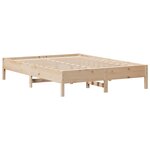 vidaXL Cadre de lit sans matelas 150x200 cm bois de pin massif