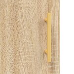 vidaXL Buffet chêne sonoma 100x36x60 cm bois d'ingénierie