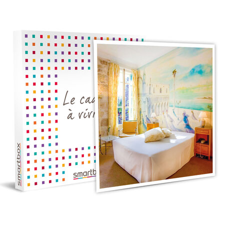 SMARTBOX - Coffret Cadeau - Échappée romantique avec séance bien-être dans un hôtel de luxe à Nice -