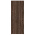 vidaXL Buffet haut chêne marron 70x42 5x185 cm bois d'ingénierie
