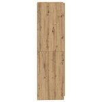 vidaXL Garde-robe chêne artisanal 80x52x180 cm bois d'ingénierie
