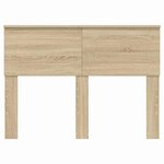 vidaXL Tête de lit Chêne Sonoma 135 cm Bois d'ingénierie