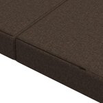 vidaXL Canapé-lit pliable 180 x 67 x 45 cm Taupe