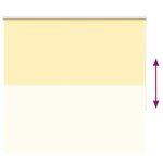 vidaXL Store enrouleur occultant jaune largeur du tissu 161 6 cm