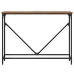 vidaXL Table console Bois Ancien 102 x 23 x 75 cm Bois d'ingénierie