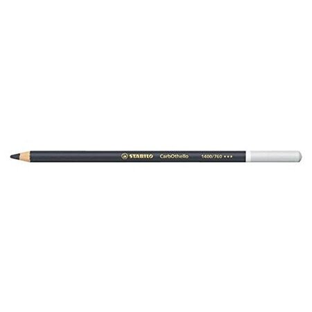 Crayon de couleur Fusain Pastel CarbOthello Noir d'ivoire STABILO