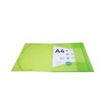Chemise à élastiques PP A4 Chromaline Translucide Couleur Aléatoire x 30 EXACOMPTA