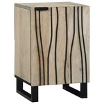 vidaXL Ensemble de mobilier de salle de bain 4 Pièces Marron noyer