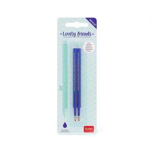 Legami REFCPP0002 - Set de 2 Recharges pour Stylo à Encre Gel - Lovely Friends