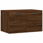 vidaXL Armoire murale Chêne marron 60x36 5x35 cm Bois d'ingénierie