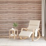 vidaXL Panneaux muraux 3D 5 Pièces marron 100x50 cm EPS