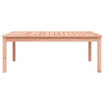 vidaXL Table de jardin 121x82 5x45 cm bois massif de douglas