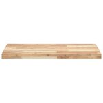 vidaXL Dessus de bureau non traité 160x50x4 cm bois d'acacia massif