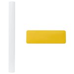 vidaXL Film de fenêtre statique Blanc dépoli 60 x 1000 cm PVC